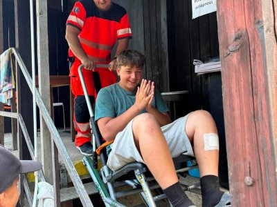 Lektoři ZZS JčK zavítali za dětmi na LDT Slavkov